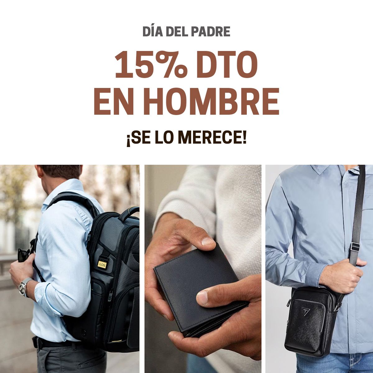 rebajas bolsos hombre